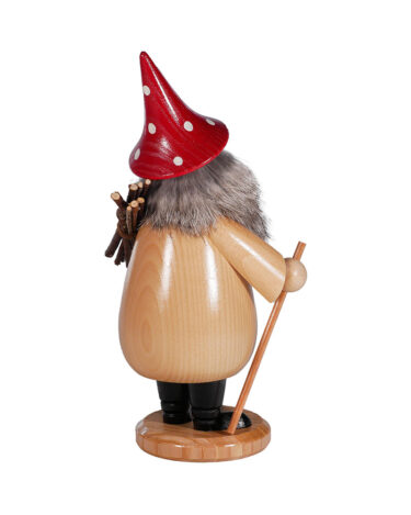 Wurzelzwerg natur Hut rot – Bild 3